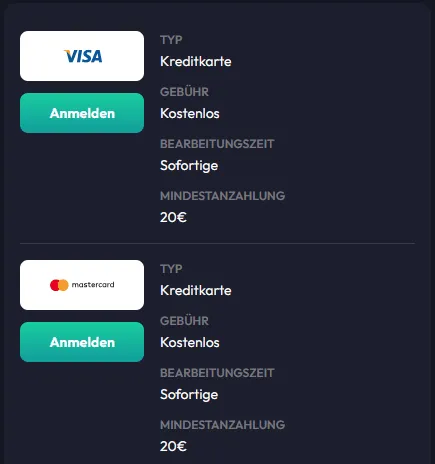 SpinFever Casino Zahlungsmethoden SpinFever Casino Zahlungsmethoden